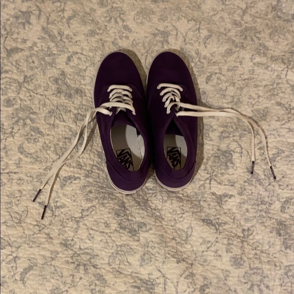 Purple Vans (Excellent Condition!) - Picture 9 of 11